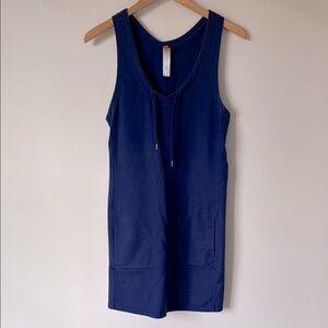 🟢 5/$25 Lucy | Activewear Blue Sleeveless Daily Practice Dress | Size XS